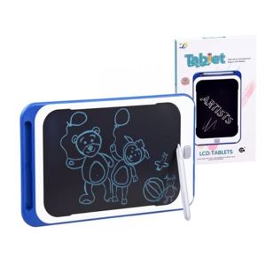10 palcový LCD tablet na kreslení - modrá