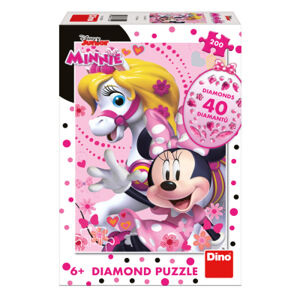 Puzzle 200 dílků diamond Minnie