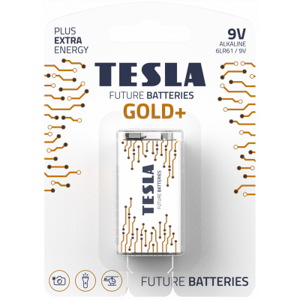 Baterie 9V gold+