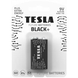 Baterie 9V black+
