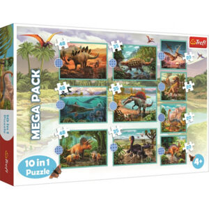 Puzzle 10v1 Dinosauři
