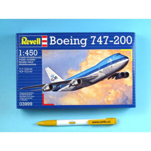 Plastic ModelKit letadlo 03999 - Boeing 747-200 Jumbo Jet (1