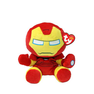 Beanie Babies soft Marvel Iron Man, 15 cm