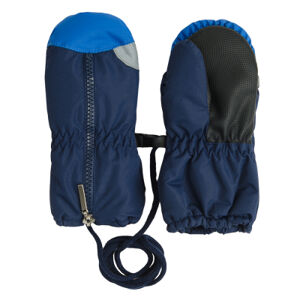 Lyžařské rukavice- modré - 74_86 NAVY BLUE