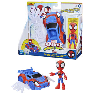Spider-man Spidey and his Amazing friends tématické vozidlo - Ghost-Spider with Glide Spinner
