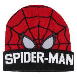 Pletená čepice Spiderman