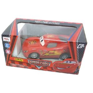 Auto Blesk McQueen 15 cm R /C - červená