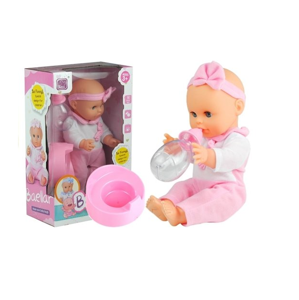 Panenka miminko pije a čůrá - růžová