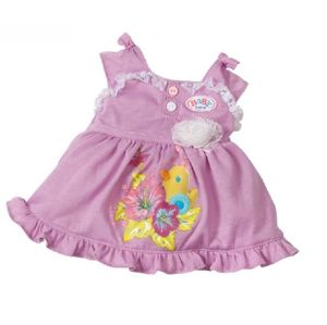 BABY BORN šaty pro panenku - fialové