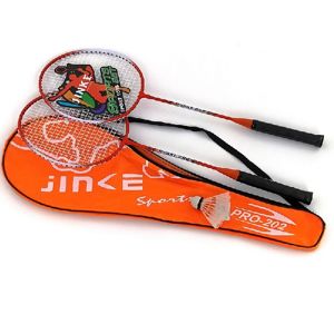 Badminton kovový oranžový