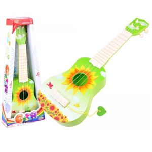 Dětská kytara UKULELE 51cm - zelená
