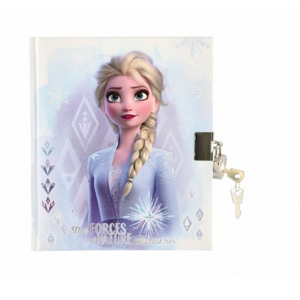 Diář Disney Frozen 2 s klíčem