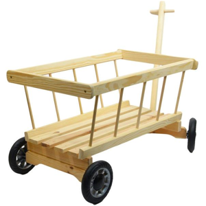 Dřevěný vozík - žebřiňák