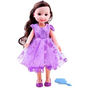 Elegantní panenka Susan - fialové