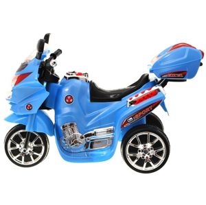 Elektrická sportovní motorka modrá