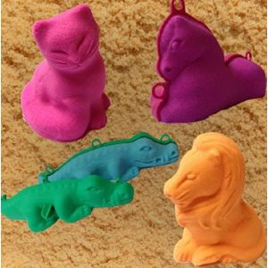 3D formičky do písku - mix zvířatek