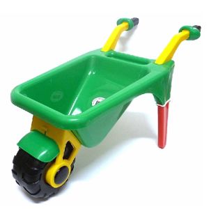 Velký zahradní kolečko pro děti - zelená
