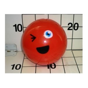 Gumový míč 14 cm - červená
