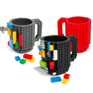 Lego hrnek - červená