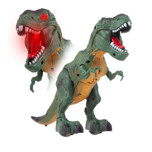 Interaktivní Dinosaurus T-REX se světlem a zvukem zelený