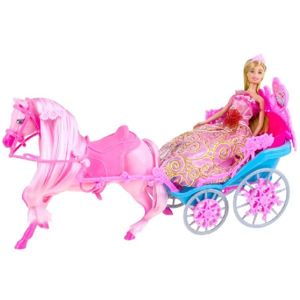 Kočár s koníkem + panenka