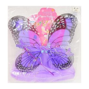 Kostým motýlí víla s křídly fialový