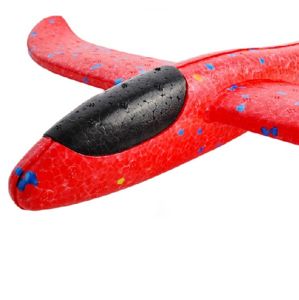 Letadlo polystyrenové 37 cm - červená