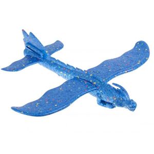 Letadlo polystyrenové drak - modrá