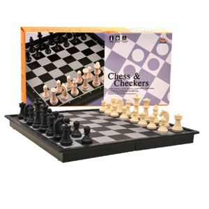 Magnetické šachy 2 v 1