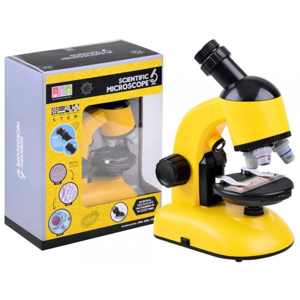 Mikroskop s príslušenstvom žlutý