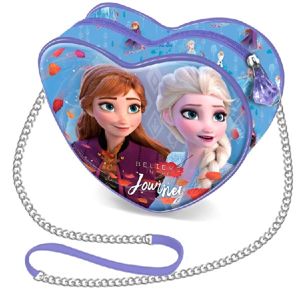 Mini kabelka 3D Disney Frozen 2 Journey ve tvaru srdce