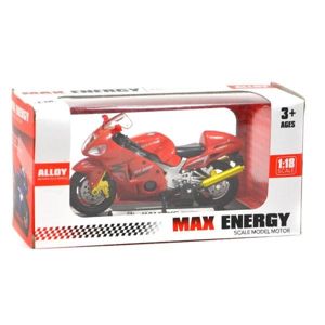Motorka Max Energy 1:18 - černá