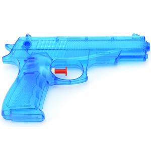 Pistole na vodu 17 cm - modrá
