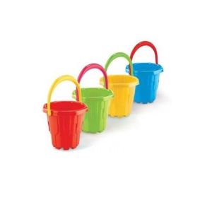 Plastové kbelík zámek - modrá