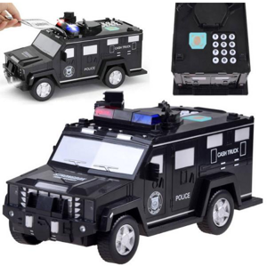 Pokladnička - Policejní auto černé