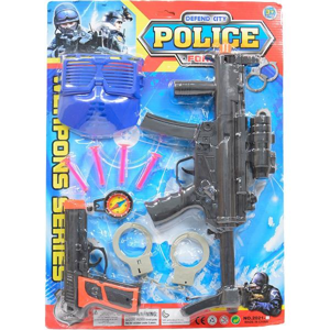 Policejní souprava s maskou