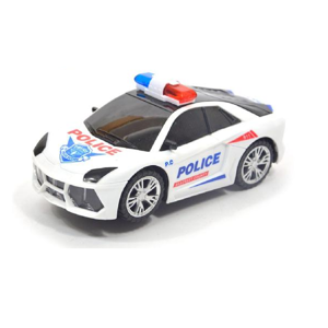 Policejní auto na baterie 3D