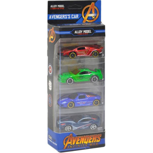 Sada 4 aut Avengers