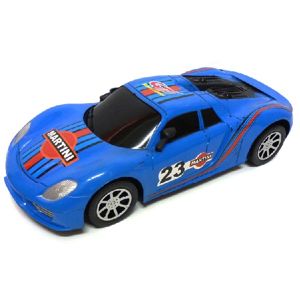 Sportovní auto 35 cm - modrá