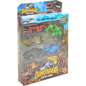Dinosaur cars - sada aut