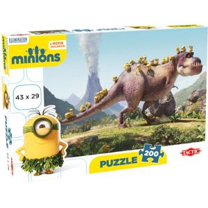 TACTIC Puzzle Mimoni 200 dílny - Mimoni a dinosaurus