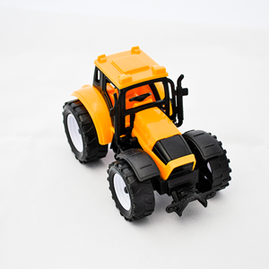 Traktor 15 cm - oranžovožlutá