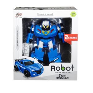 Transformer - Robot 17 cm - modrá