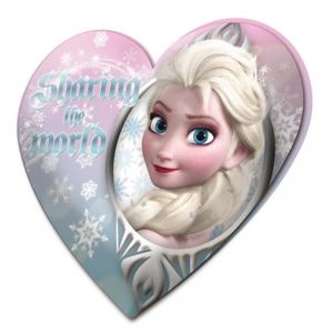 Polštář srdce Disney Frozen - Elsa